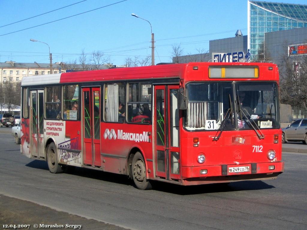 Санкт-Петербург, ЛиАЗ-5256.25 № 7112