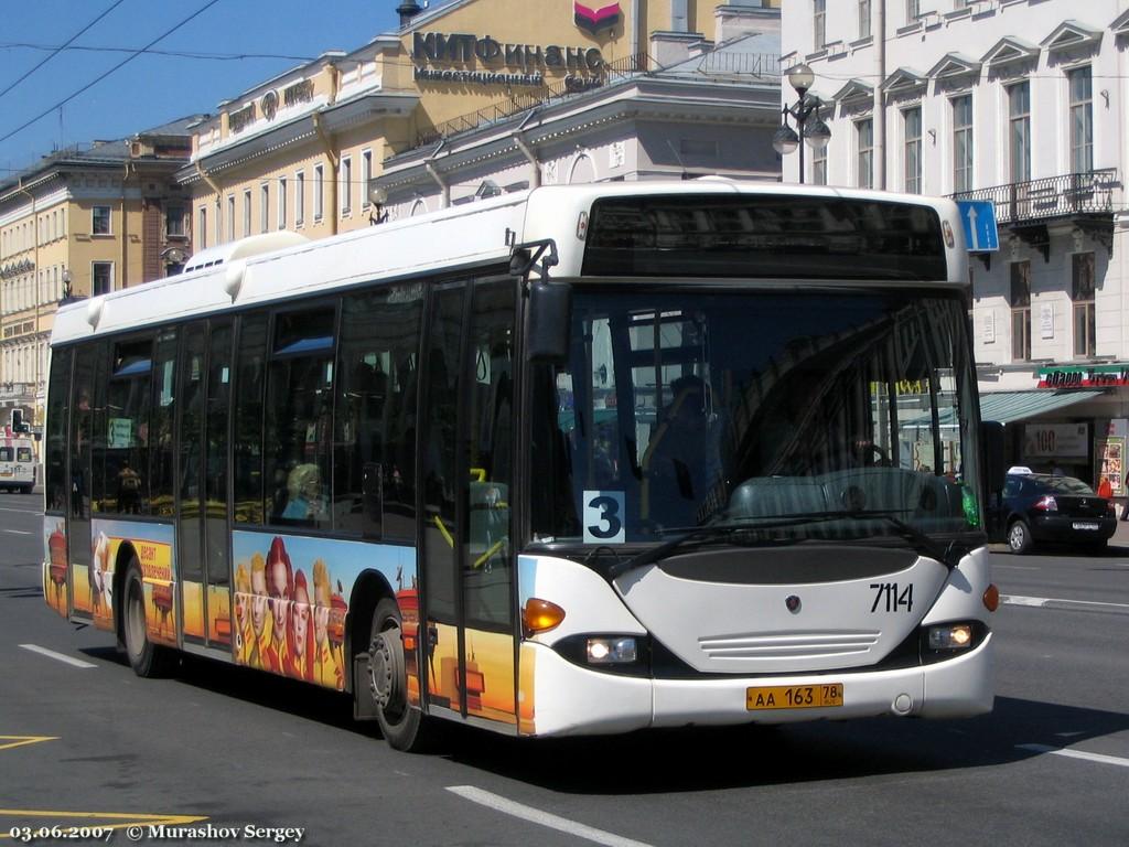 Санкт-Петербург, Scania OmniLink I (Скания-Питер) № 7114