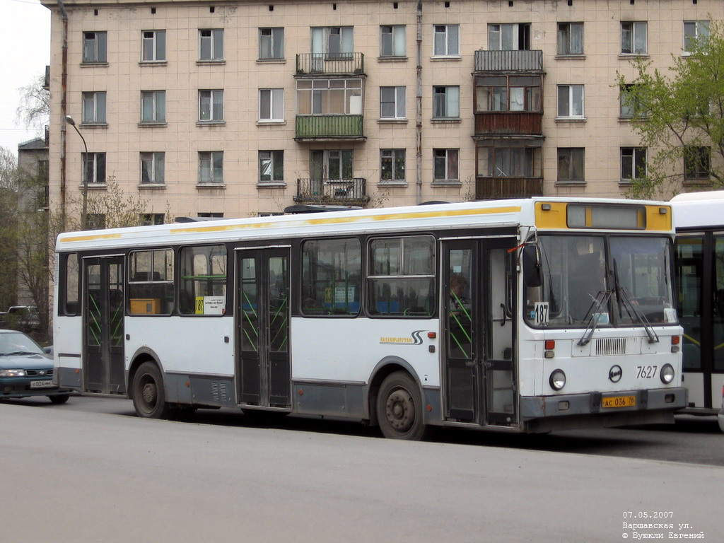 Санкт-Петербург, ЛиАЗ-5256.25 № 7627