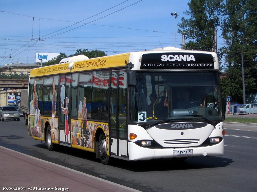 Санкт-Петербург, Scania OmniLink I (Скания-Питер) № 7148