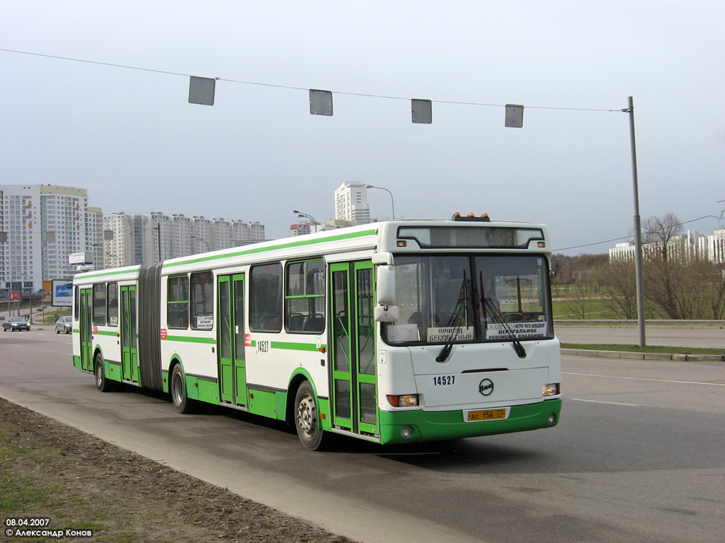 Москва, ЛиАЗ-6212.01 № 14527