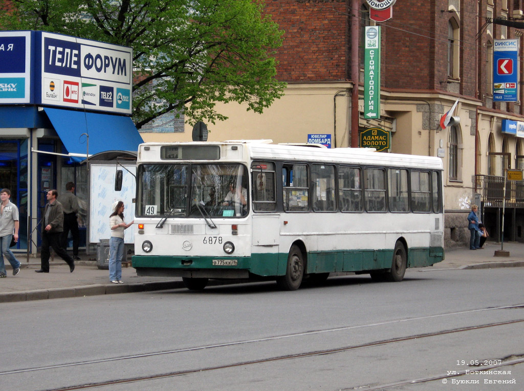 Санкт-Петербург, ЛиАЗ-5256.25 № 6878