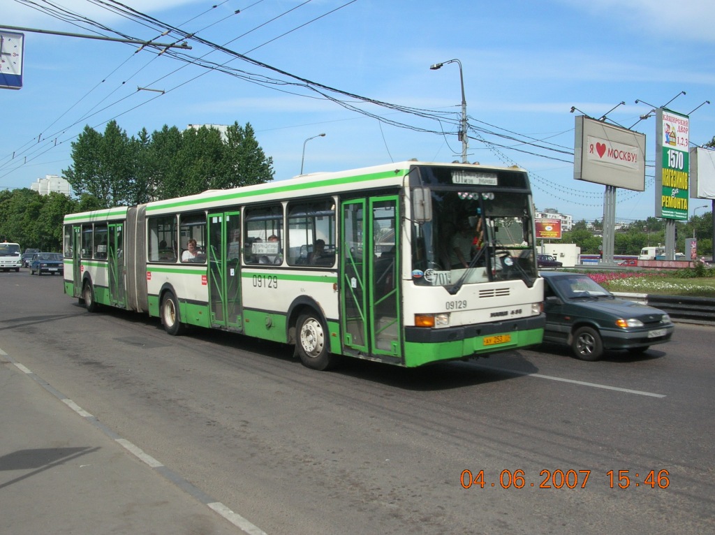 Москва, Ikarus 435.17 № 09129