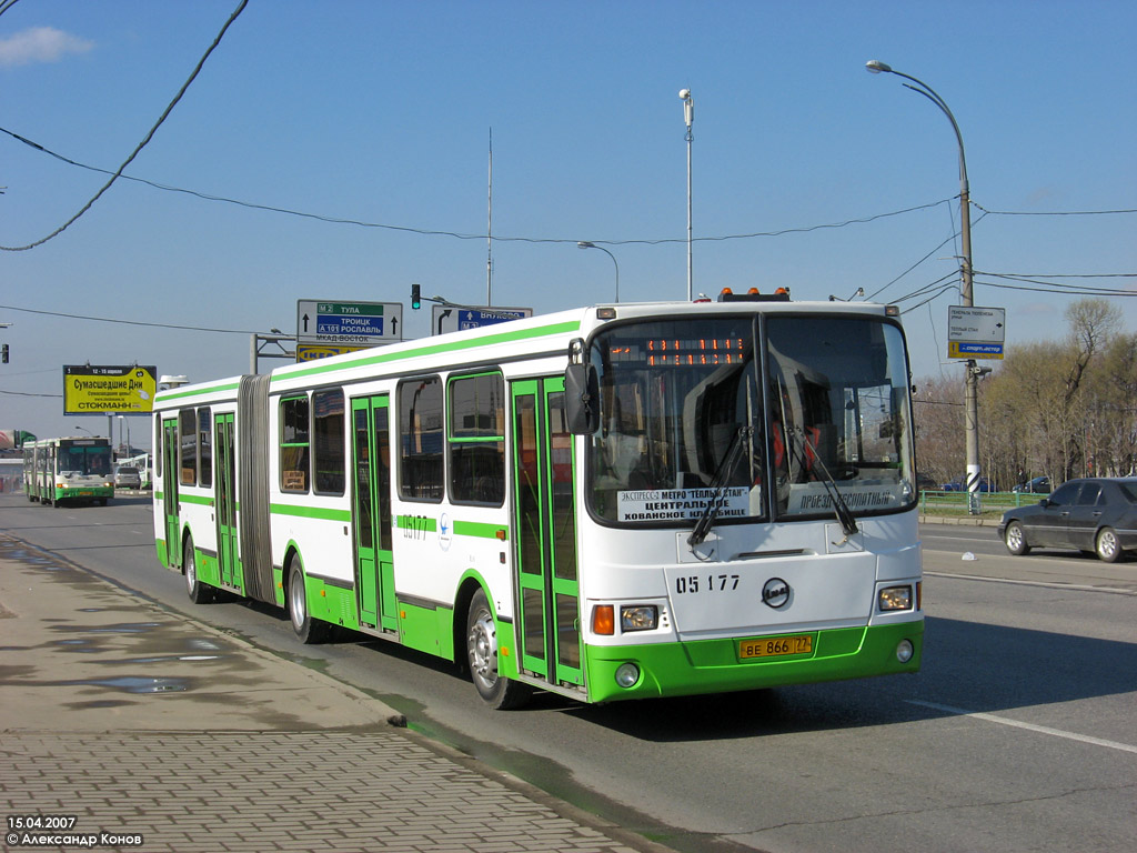 Москва, ЛиАЗ-6212.01 № 05177