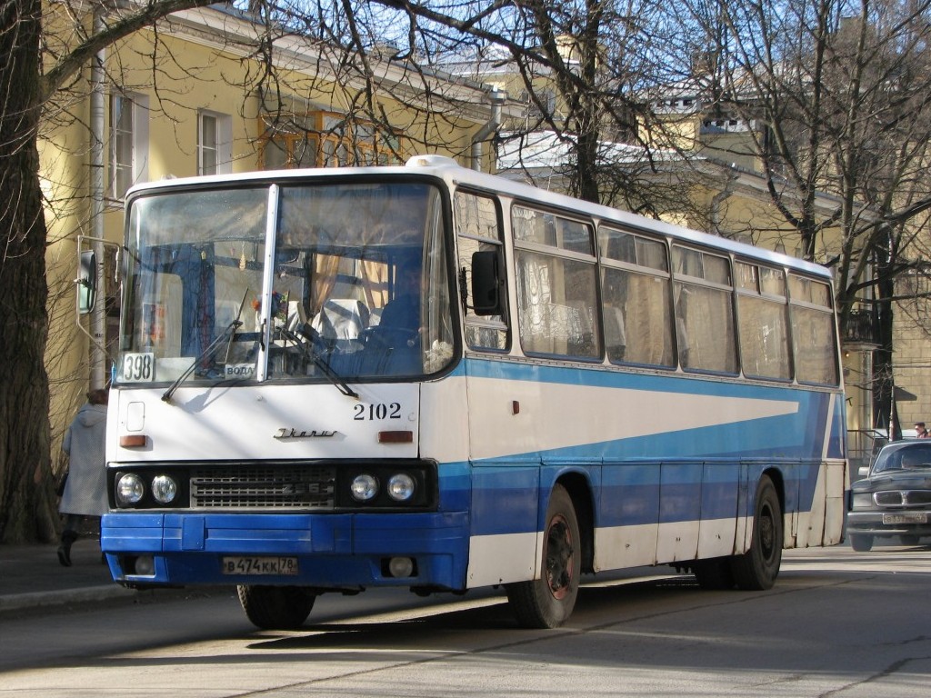 Санкт-Петербург, Ikarus 256.74 № 2102