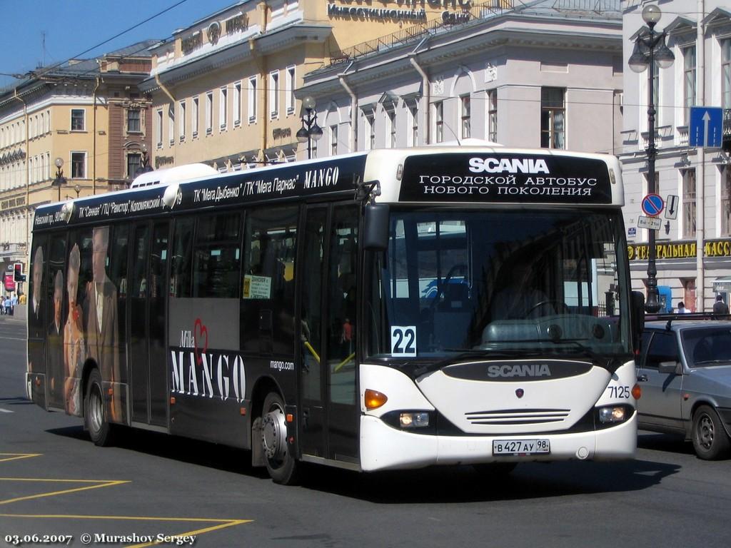 Санкт-Петербург, Scania OmniLink I (Скания-Питер) № 7125