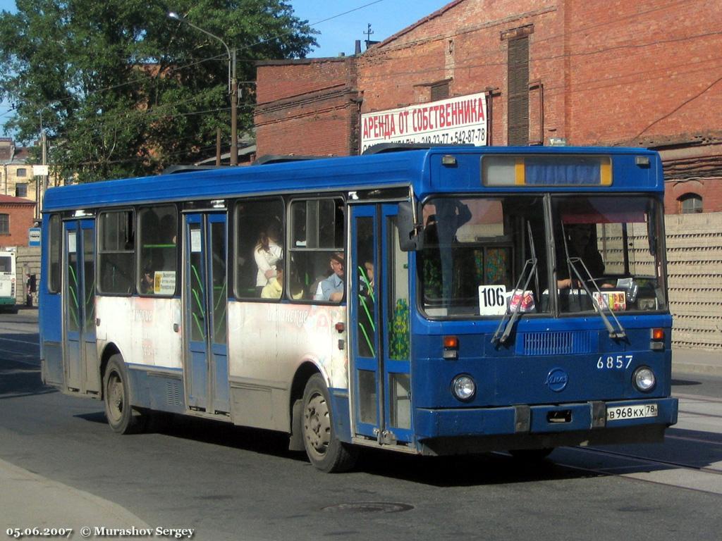 Санкт-Петербург, ЛиАЗ-5256.25 № 6857