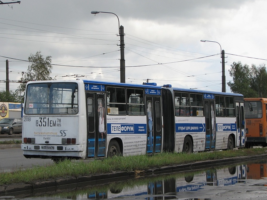 Санкт-Петербург, Ikarus 280.33O № 2118