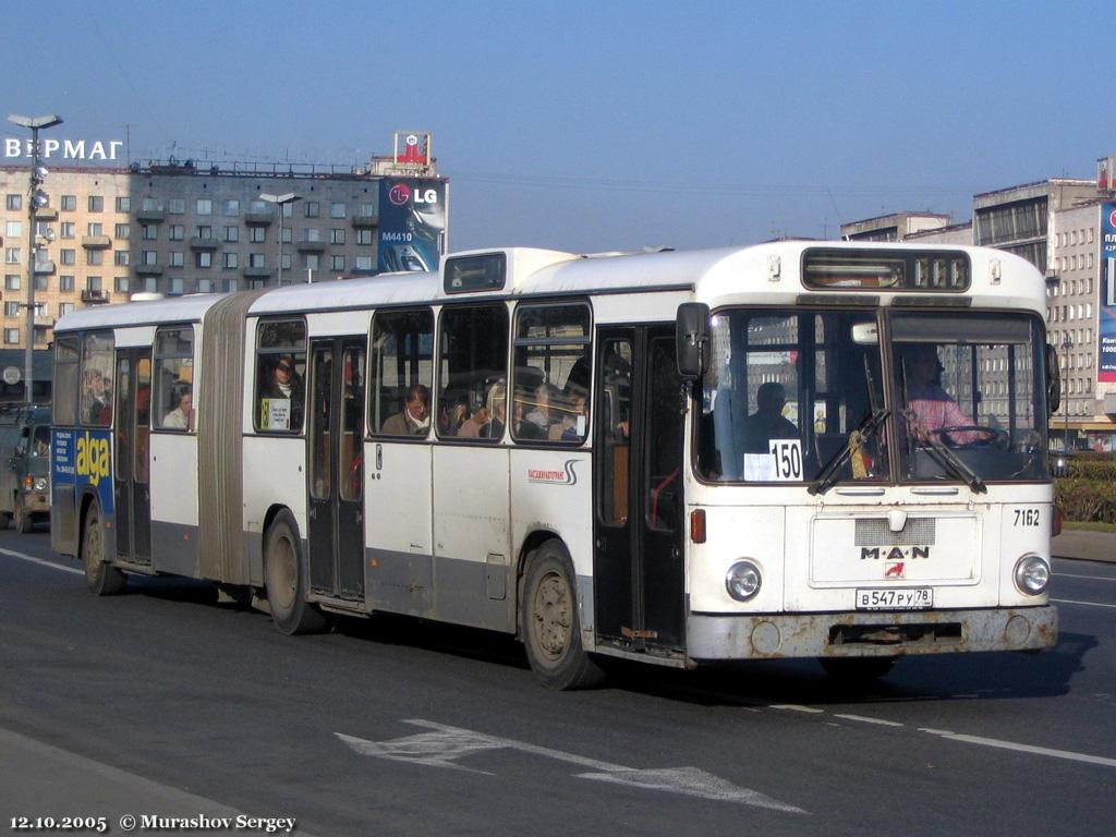 Санкт-Петербург, MAN 593 SG240H № 7162