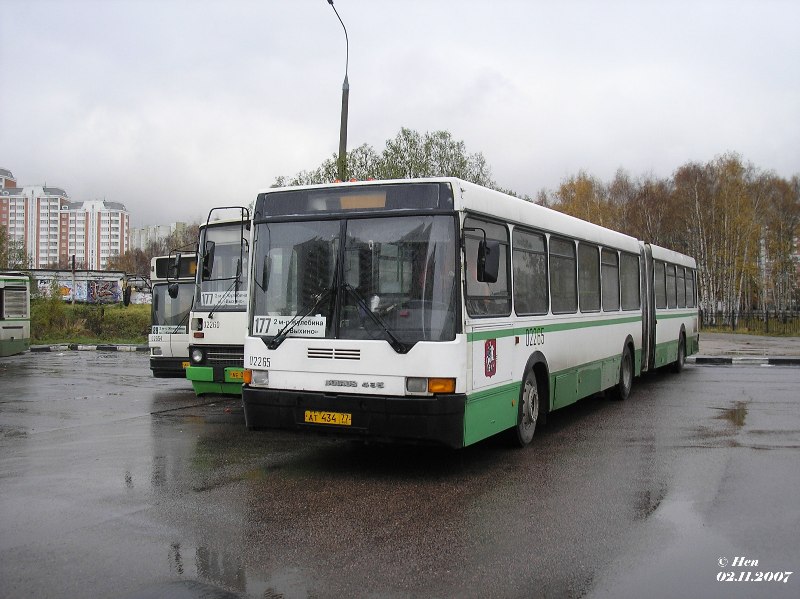 Москва, Ikarus 435.17 № 02265