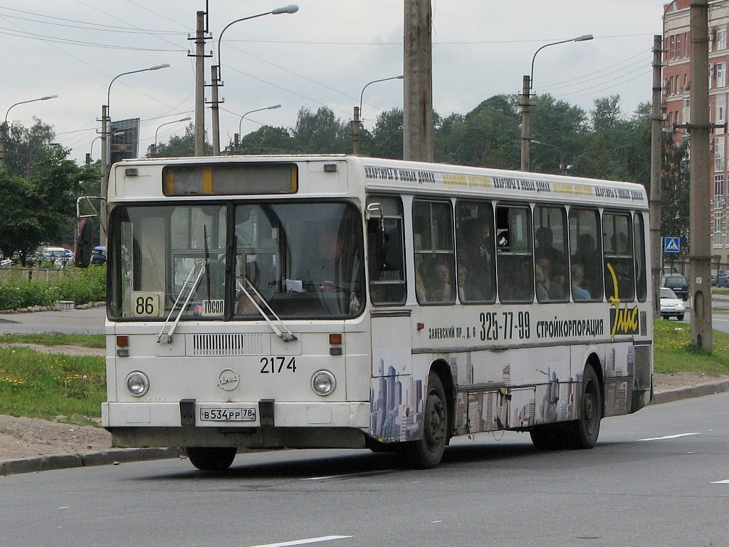 Санкт-Петербург, ЛиАЗ-5256.25 № 2174