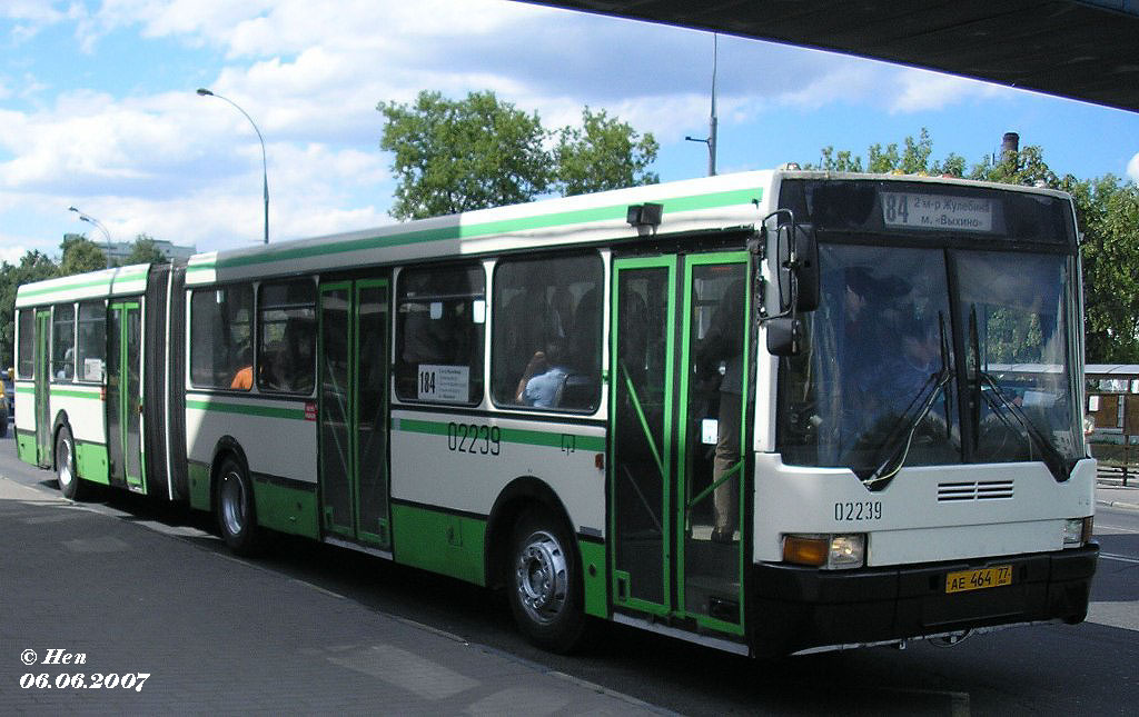 Москва, Ikarus 435.17 № 02239