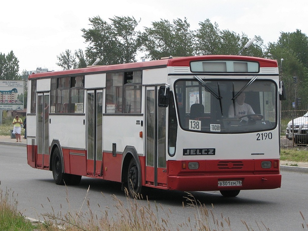 Санкт-Петербург, Jelcz 120M № 2190