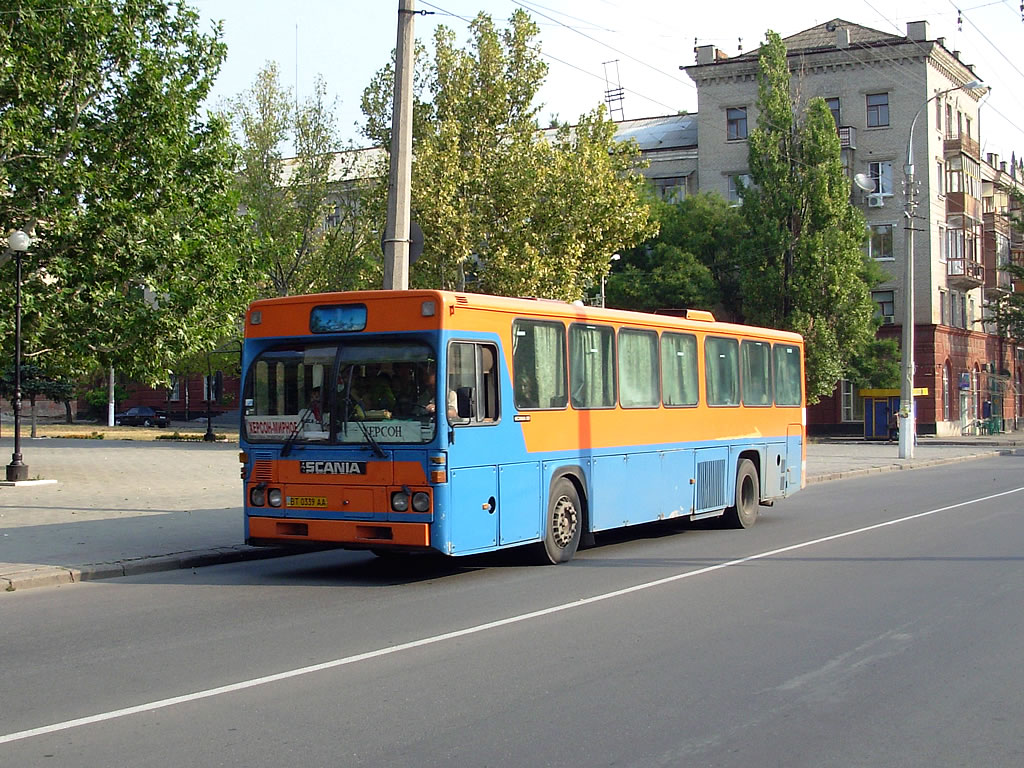 Херсонская область, Scania CR112 (Полтава-Автомаш) № BT 0339 AA