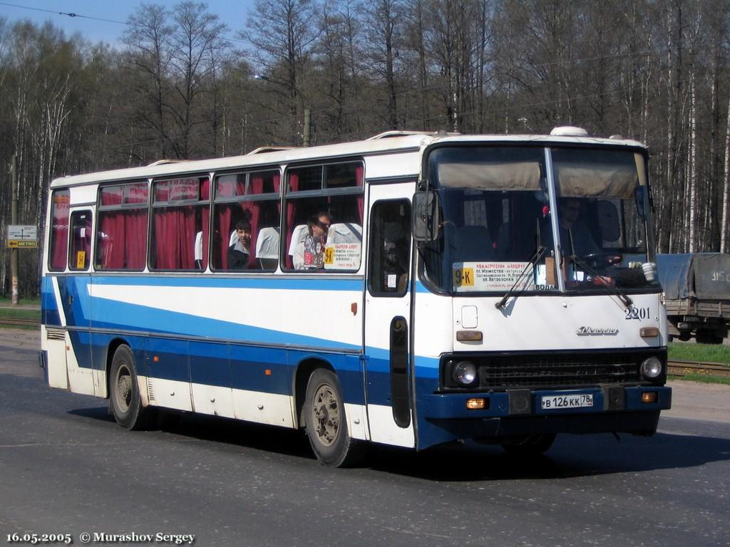 Saint Petersburg, Ikarus 256.51 # 2201