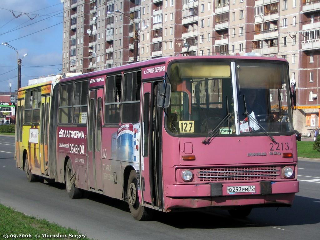 Санкт-Петербург, Ikarus 280.33O № 2213