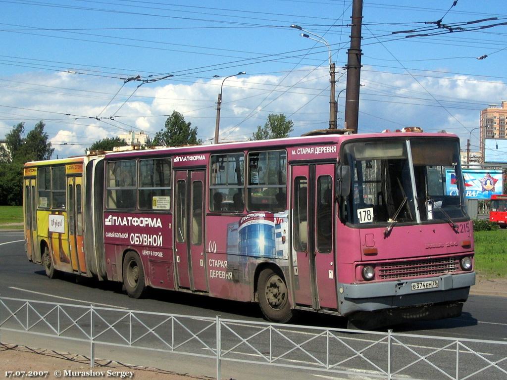 Санкт-Петербург, Ikarus 280.33O № 2215