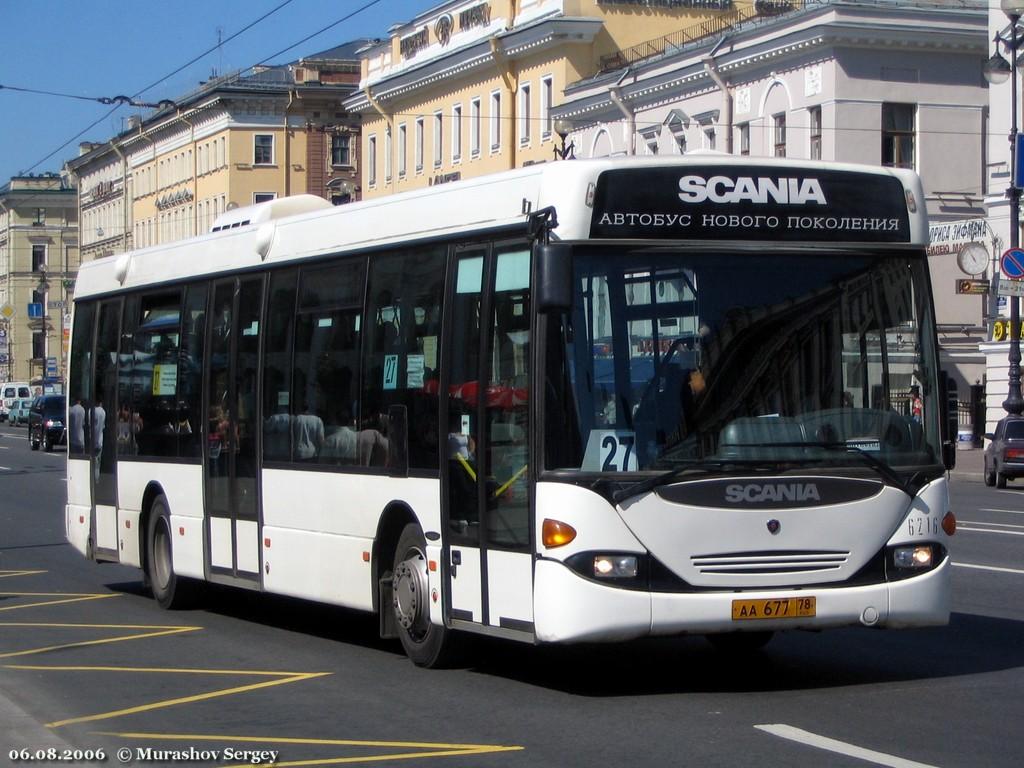 Санкт-Петербург, Scania OmniLink I (Скания-Питер) № 6216