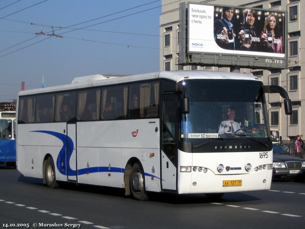 Санкт-Петербург, Волжанин-5285.01 № 1695 — Фото — Автобусный транспорт