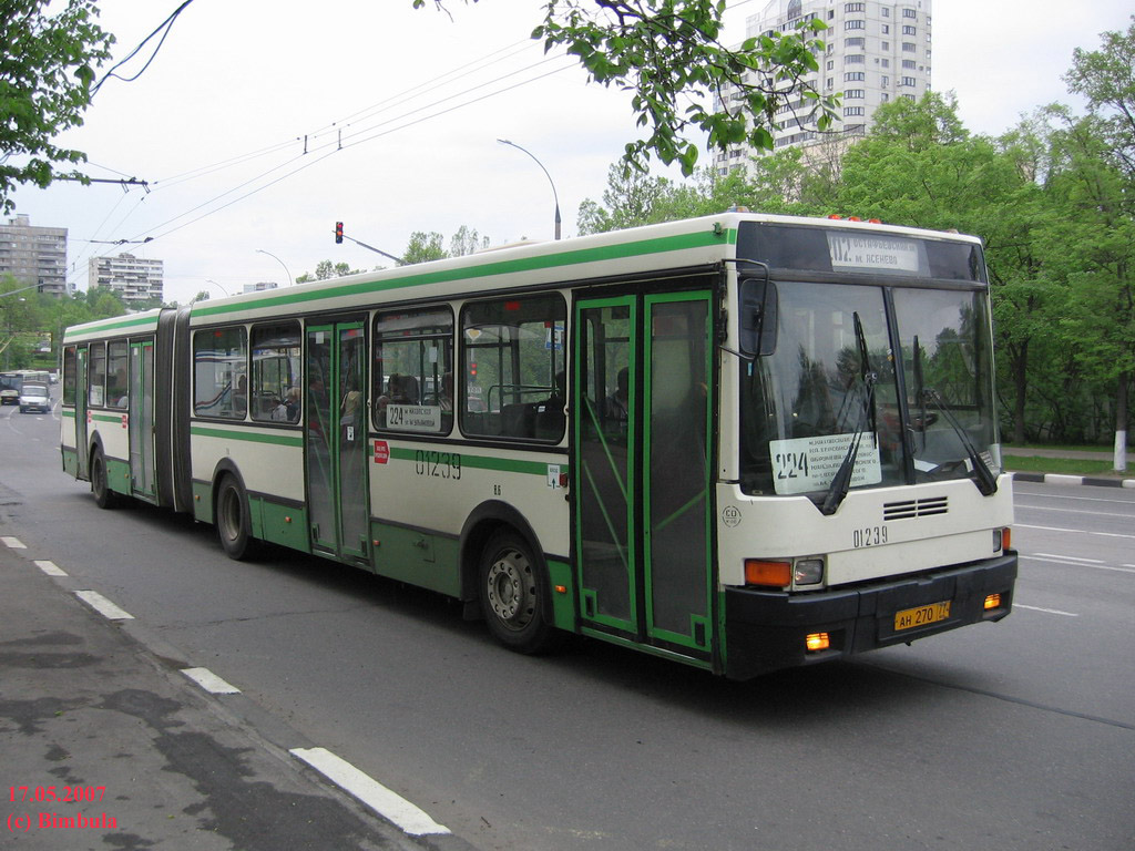 Москва, Ikarus 435.17 № 01239