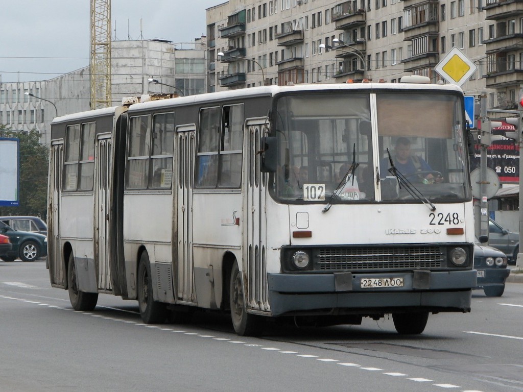 Санкт-Петербург, Ikarus 280.33 № 2248