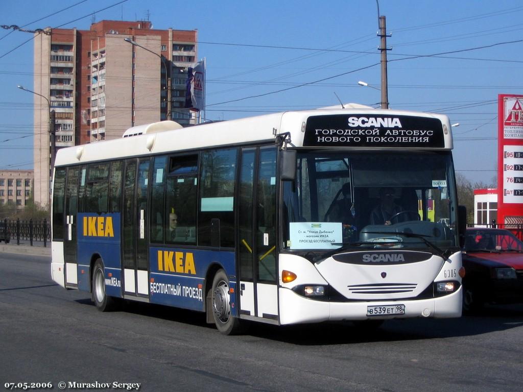 Санкт-Петербург, Scania OmniLink I (Скания-Питер) № 6305