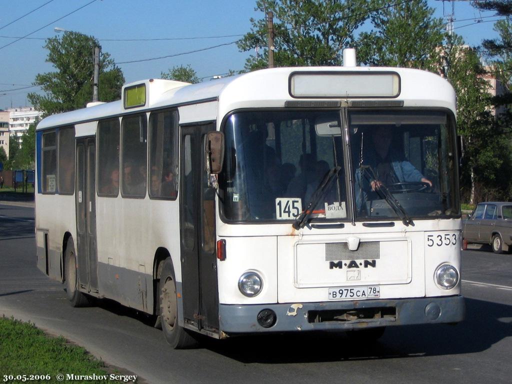 Санкт-Петербург, MAN 192 SL200 № 5353