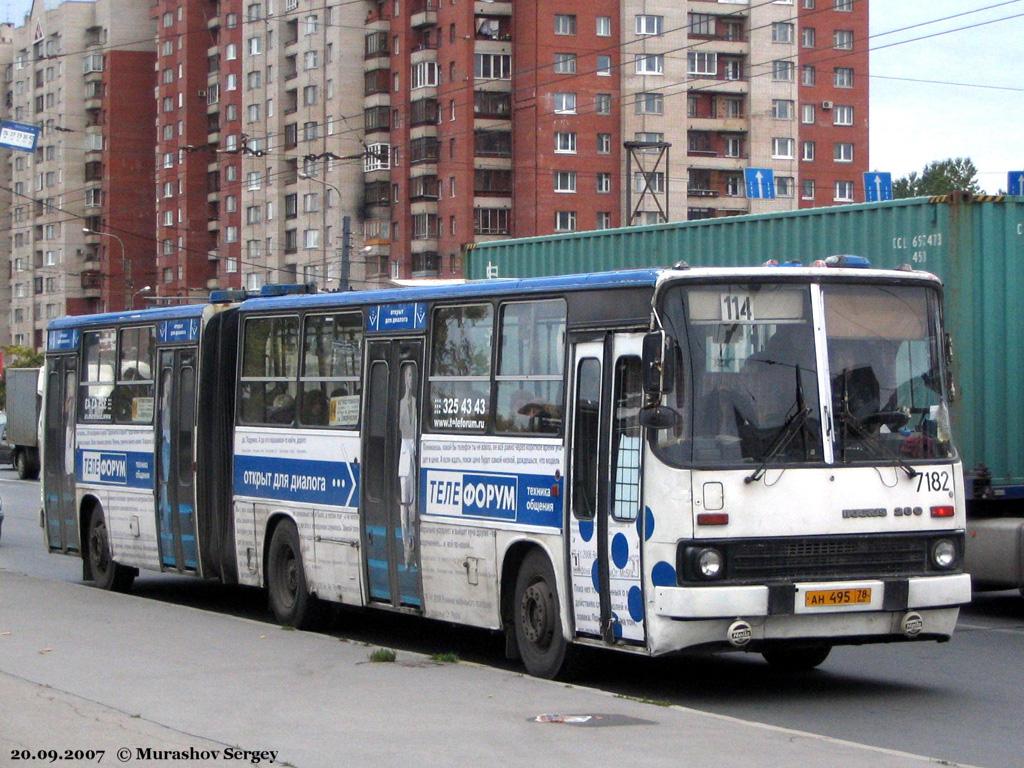 Санкт-Петербург, Ikarus 280.33O № 7182