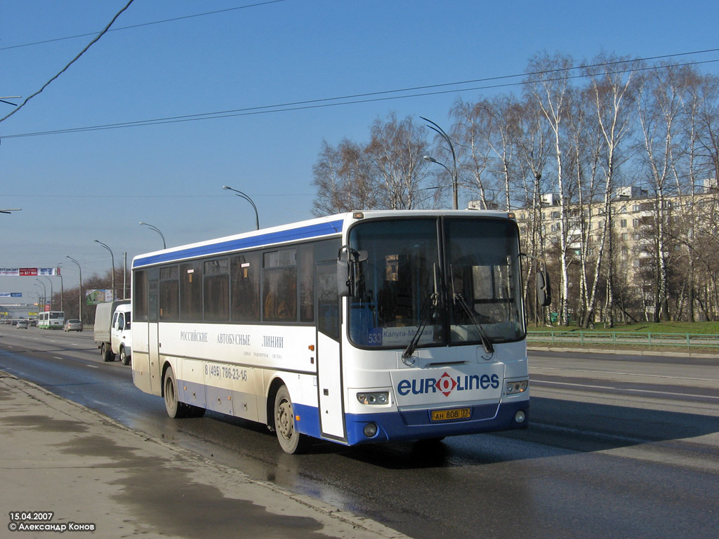 Москва, ЛиАЗ-5256.33-01 (ГолАЗ) № АН 808 77