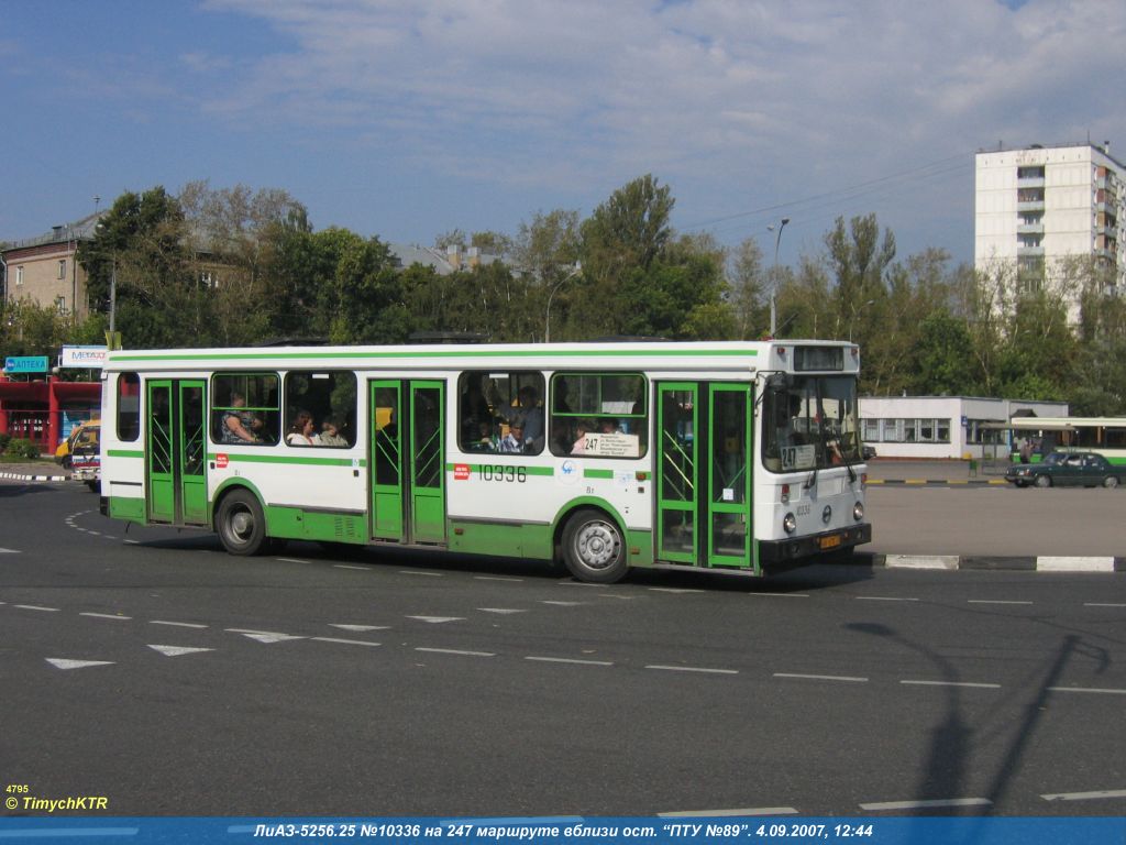 Москва, ЛиАЗ-5256.25 № 10336