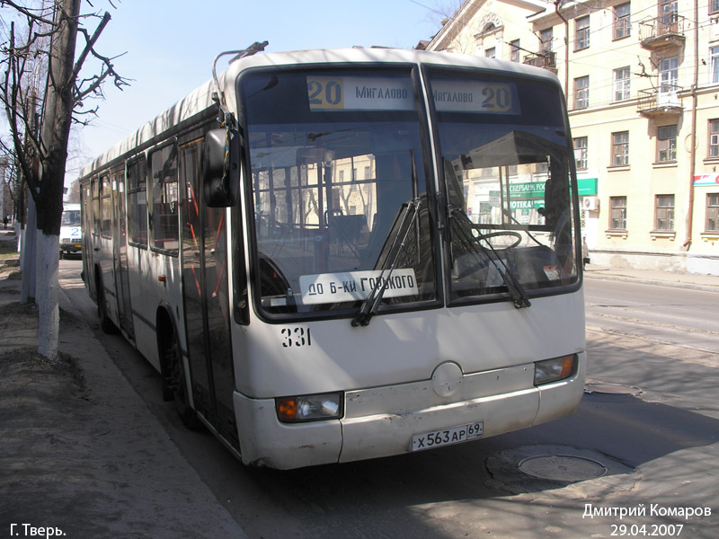 Тверская область, Mercedes-Benz O345 № 331; Тверская область — Городские, пригородные и служебные автобусы Твери (2000 — 2009 гг.)