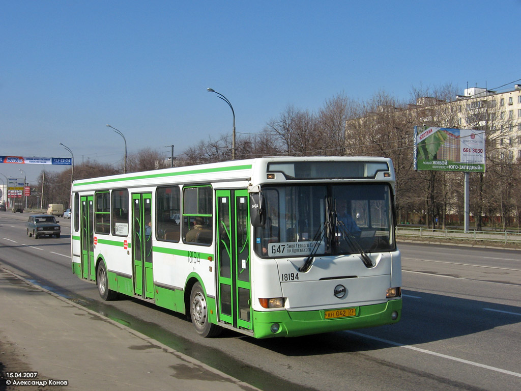 Москва, ЛиАЗ-5256.25 № 18194