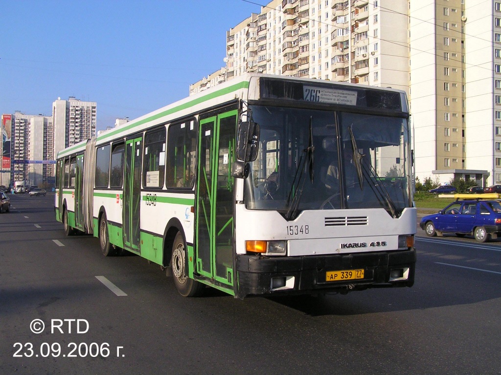 Москва, Ikarus 435.17 № 15348