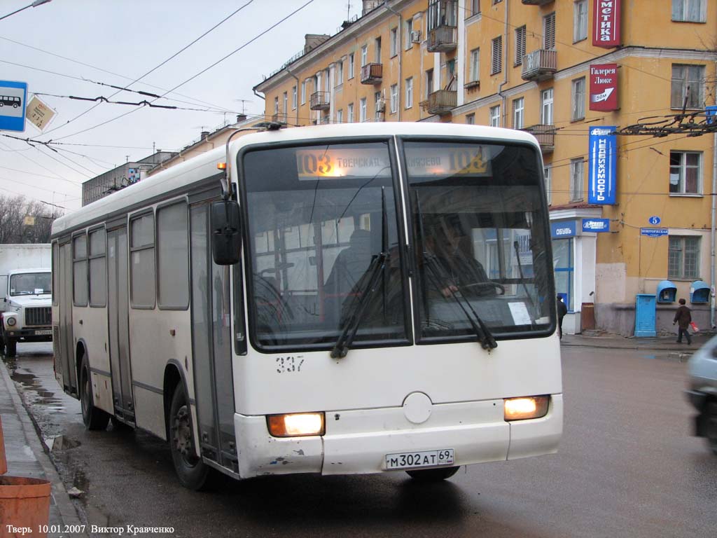 Тверская область, Mercedes-Benz O345 № 337; Тверская область — Городские, пригородные и служебные автобусы Твери (2000 — 2009 гг.)
