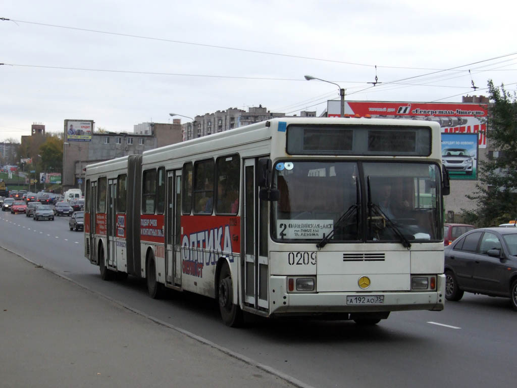 Вологодская область, ГолАЗ-АКА-6226 № 0209