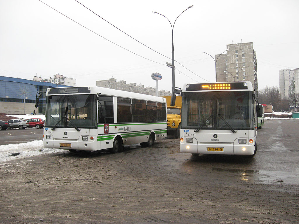 Москва, ПАЗ-3237-01 № 17410; Москва, ПАЗ-3237-01 № 17409