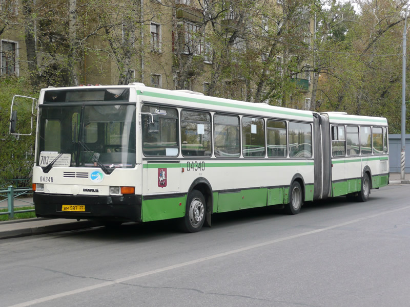 Москва, Ikarus 435.17 № 04340