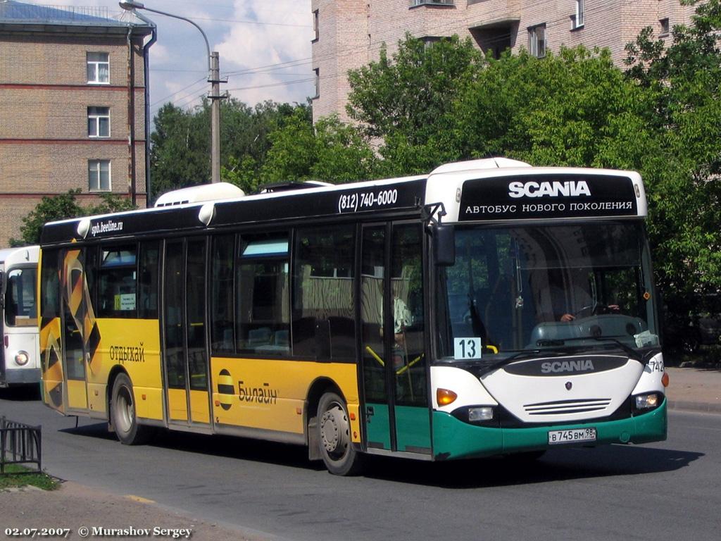 Санкт-Петербург, Scania OmniLink I (Скания-Питер) № 7424