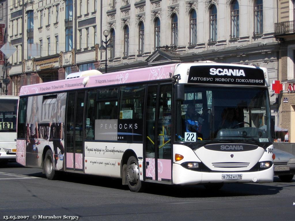 Санкт-Петербург, Scania OmniLink I (Скания-Питер) № 7441