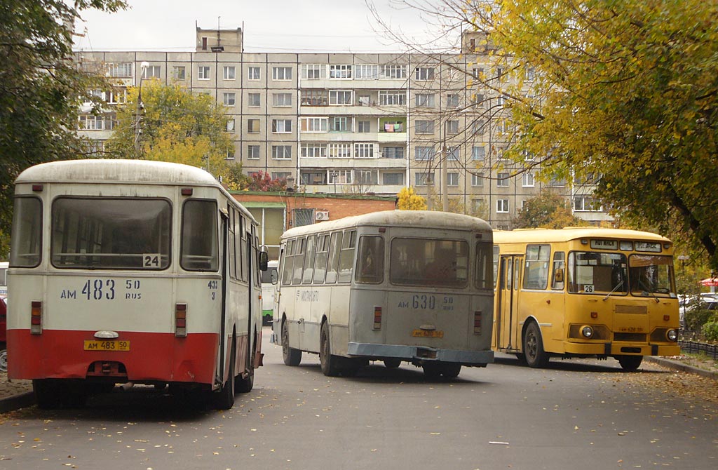 Московская область, ЛиАЗ-677М № 3433; Московская область, ЛиАЗ-677М № 3111