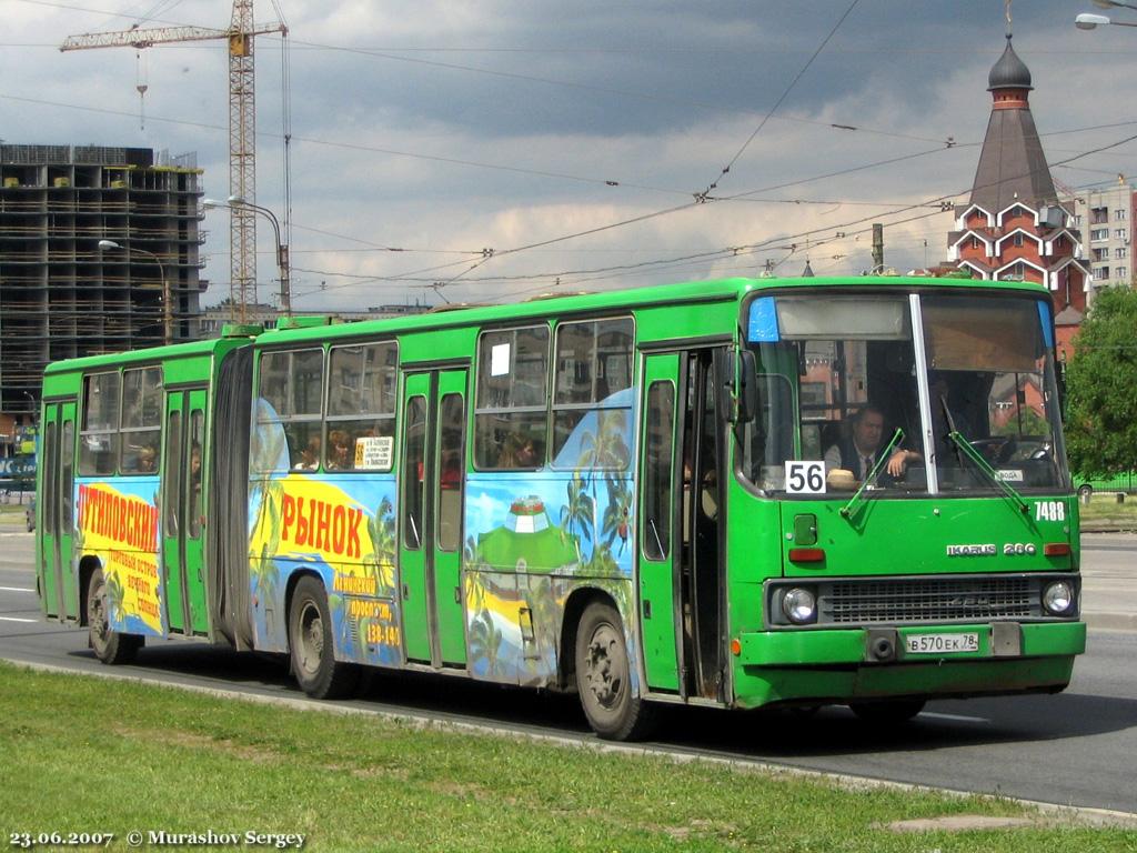 Санкт-Петербург, Ikarus 280.33O № 7488