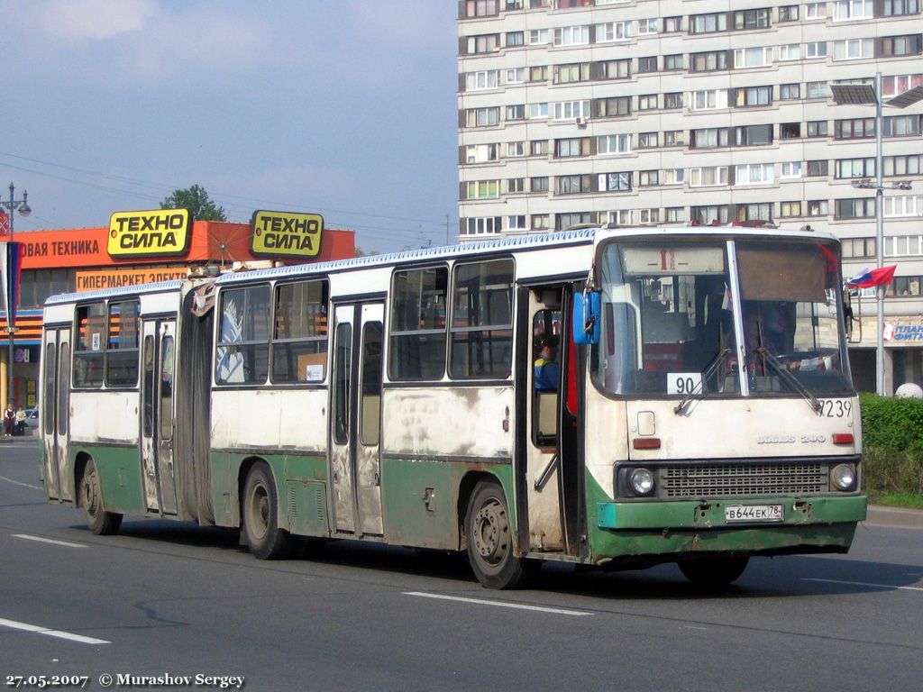 Санкт-Петербург, Ikarus 280.33O № 7239