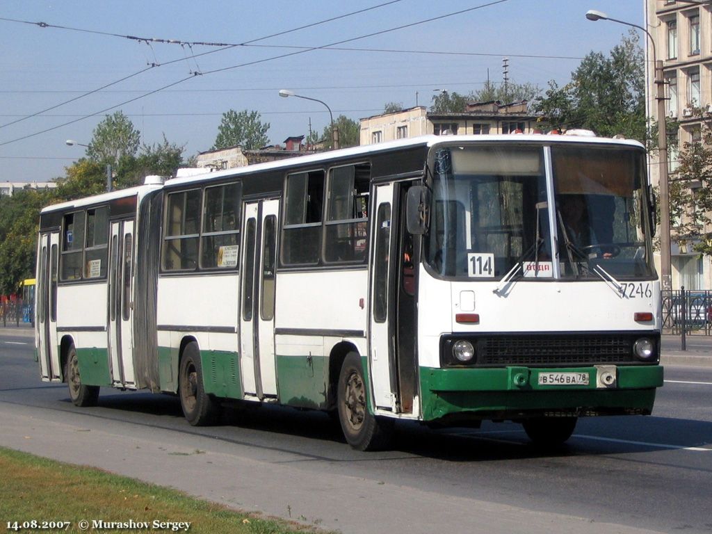 Санкт-Петербург, Ikarus 280.33O № 7246