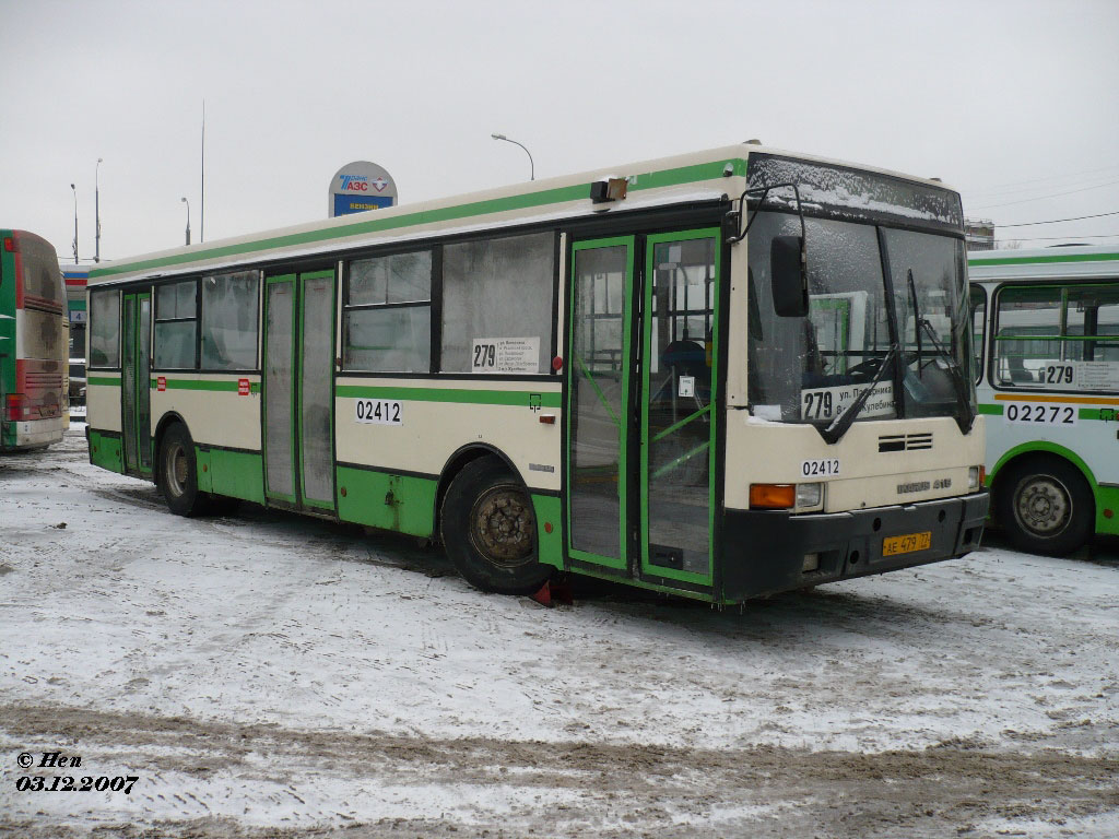 Москва, Ikarus 415.33 № 02412