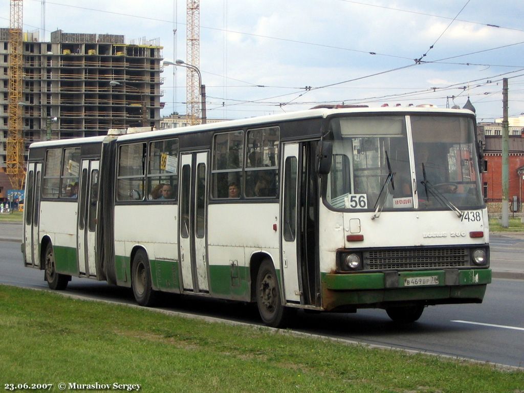 Санкт-Петербург, Ikarus 280.33O № 7438