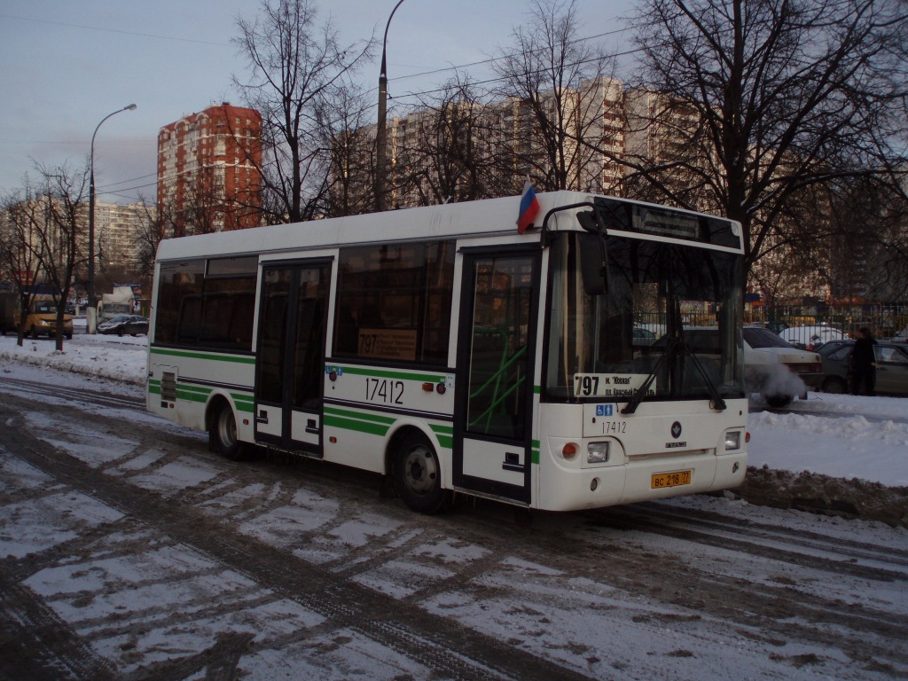 Москва, ПАЗ-3237-01 № 17412