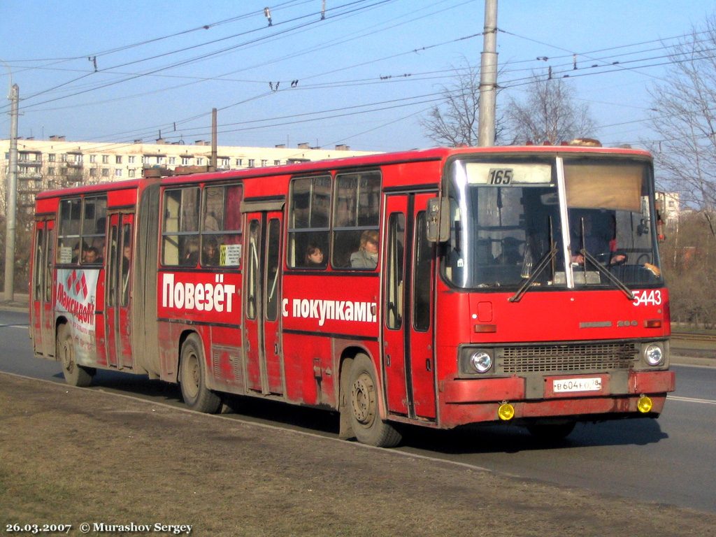 Санкт-Петербург, Ikarus 280.33O № 5443