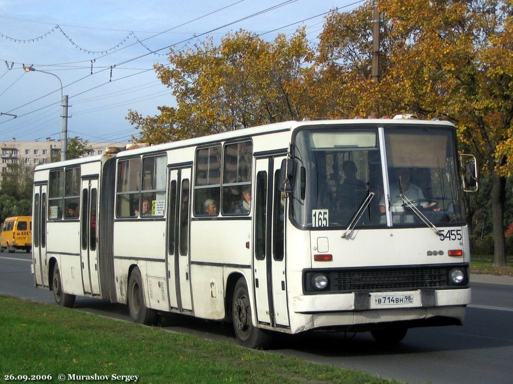 Saint Petersburg, Ikarus 280.33O # 5455