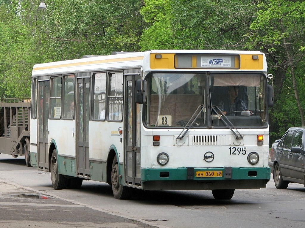 Санкт-Петербург, ЛиАЗ-5256.25 № 1295