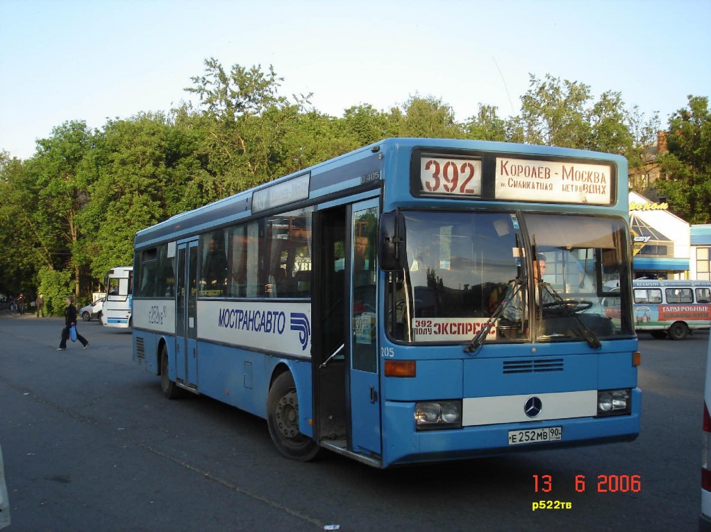 Московская область, Mercedes-Benz O405 № 205